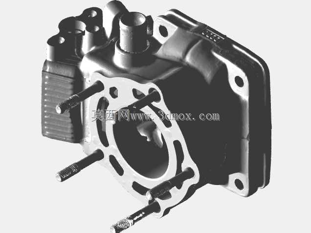 Suzuki RGV 250缸3D-Scan