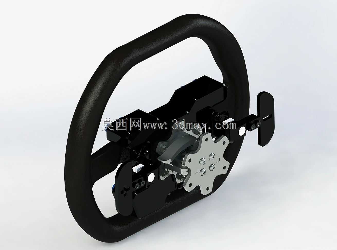 DIY 方向盘按钮板 - 高级 CAD 图纸