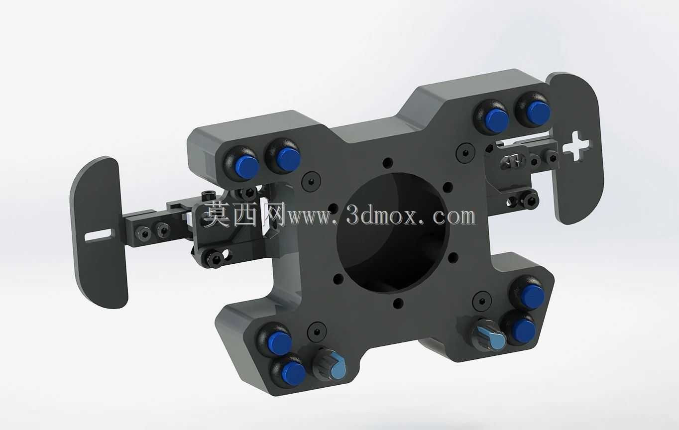 DIY 方向盘按钮板 - 高级 CAD 图纸
