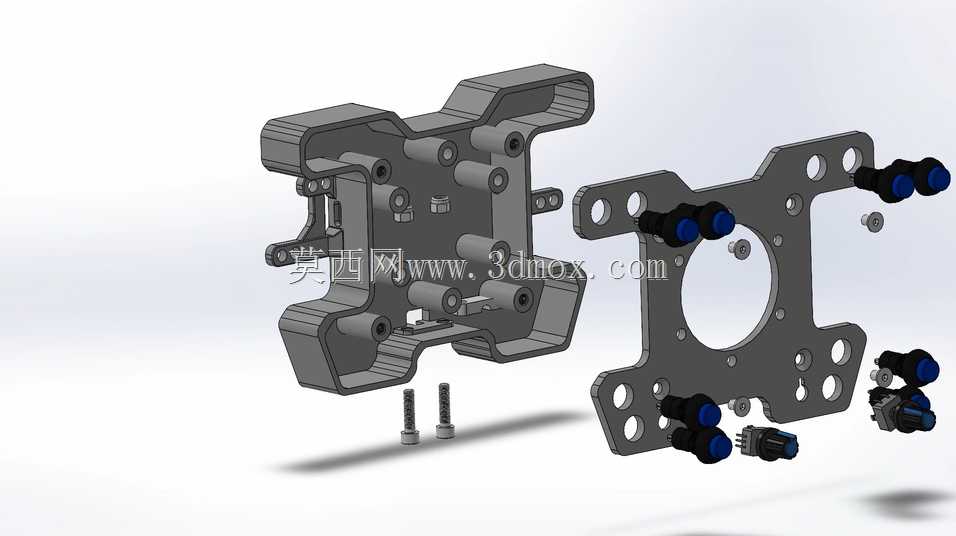 DIY 方向盘按钮板 - 高级 CAD 图纸
