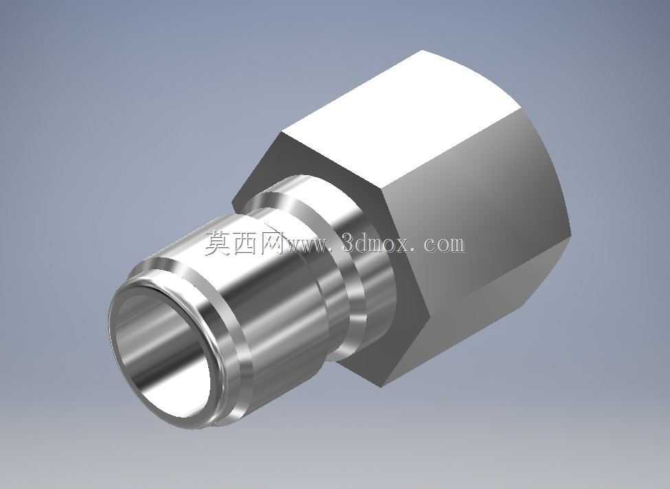 1/2\" NPT 内螺纹不锈钢外螺纹快速断开接头