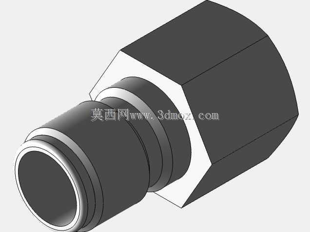 1/2\" NPT 内螺纹不锈钢外螺纹快速断开接头