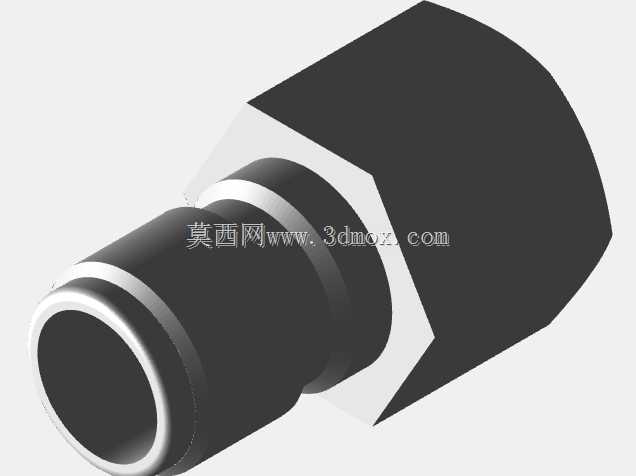 1/2\" NPT 内螺纹不锈钢外螺纹快速断开接头