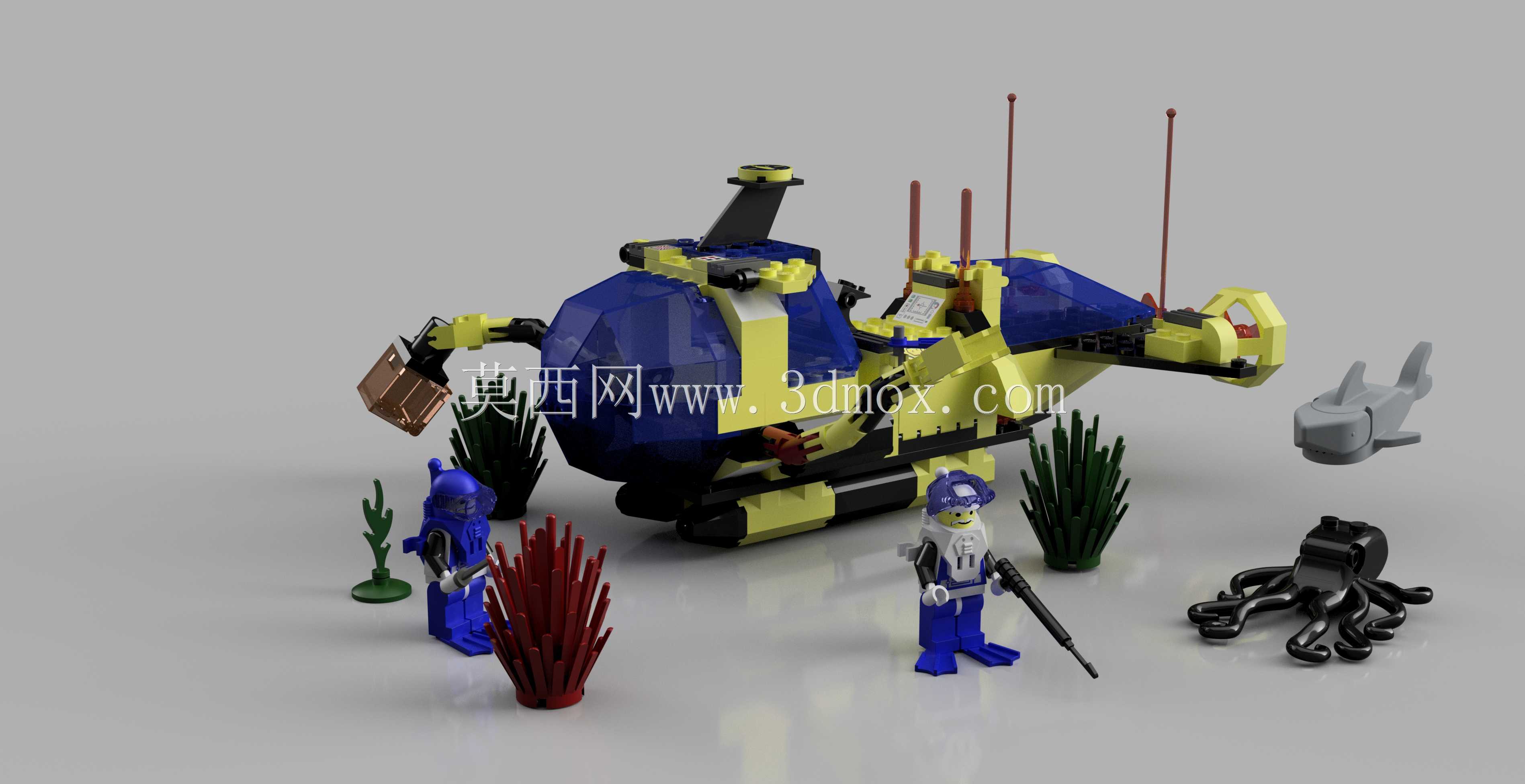  LEGO 6175 Crystal Explorer��-AquaNaut DSRV II 