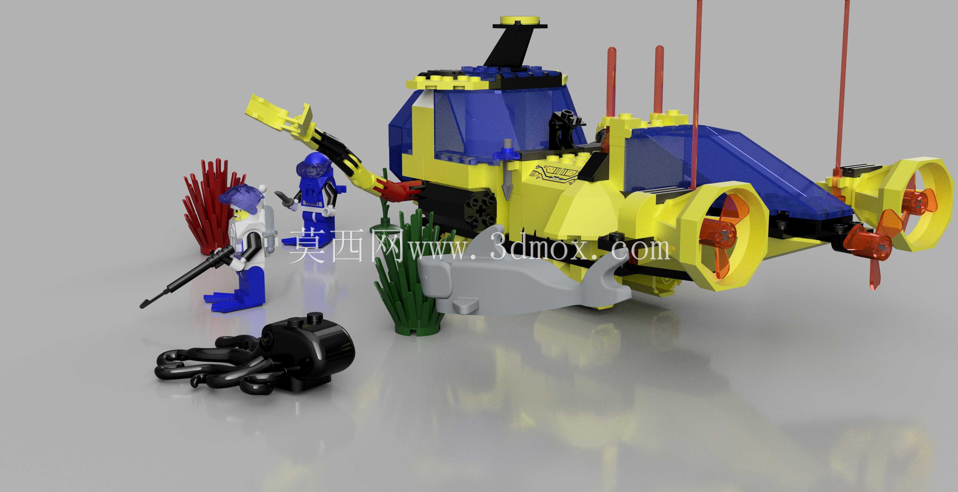  LEGO 6175 Crystal Explorer��-AquaNaut DSRV II 