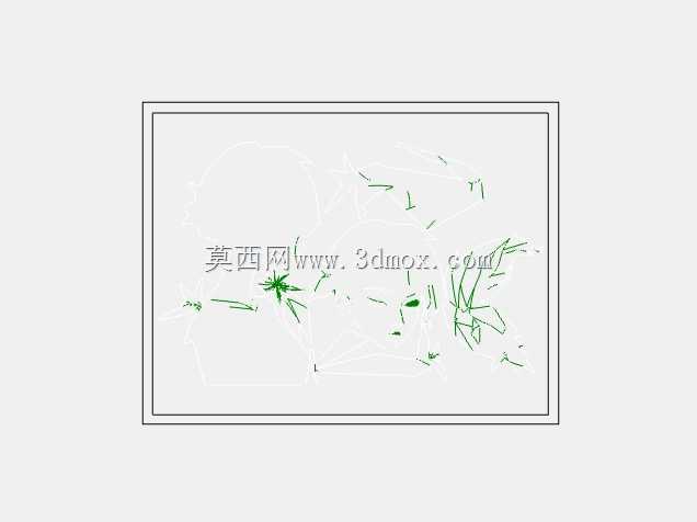 女性脸。