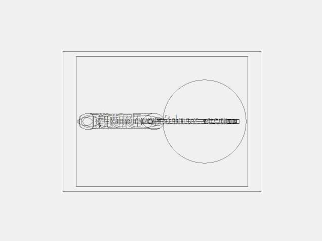 Coltello mannaia Manto Cad 3d