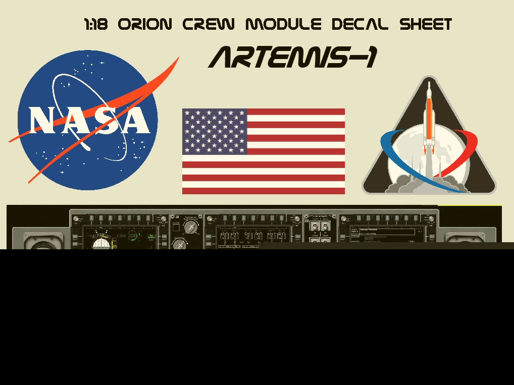 1:18����-LM��ARTEMIS-1���Ի������˲գ�2022��7�£�