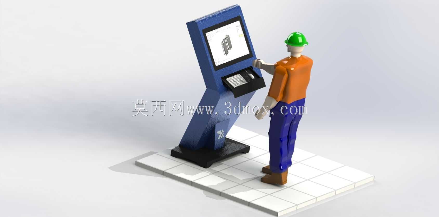  e-kiosk Monitor Layar 