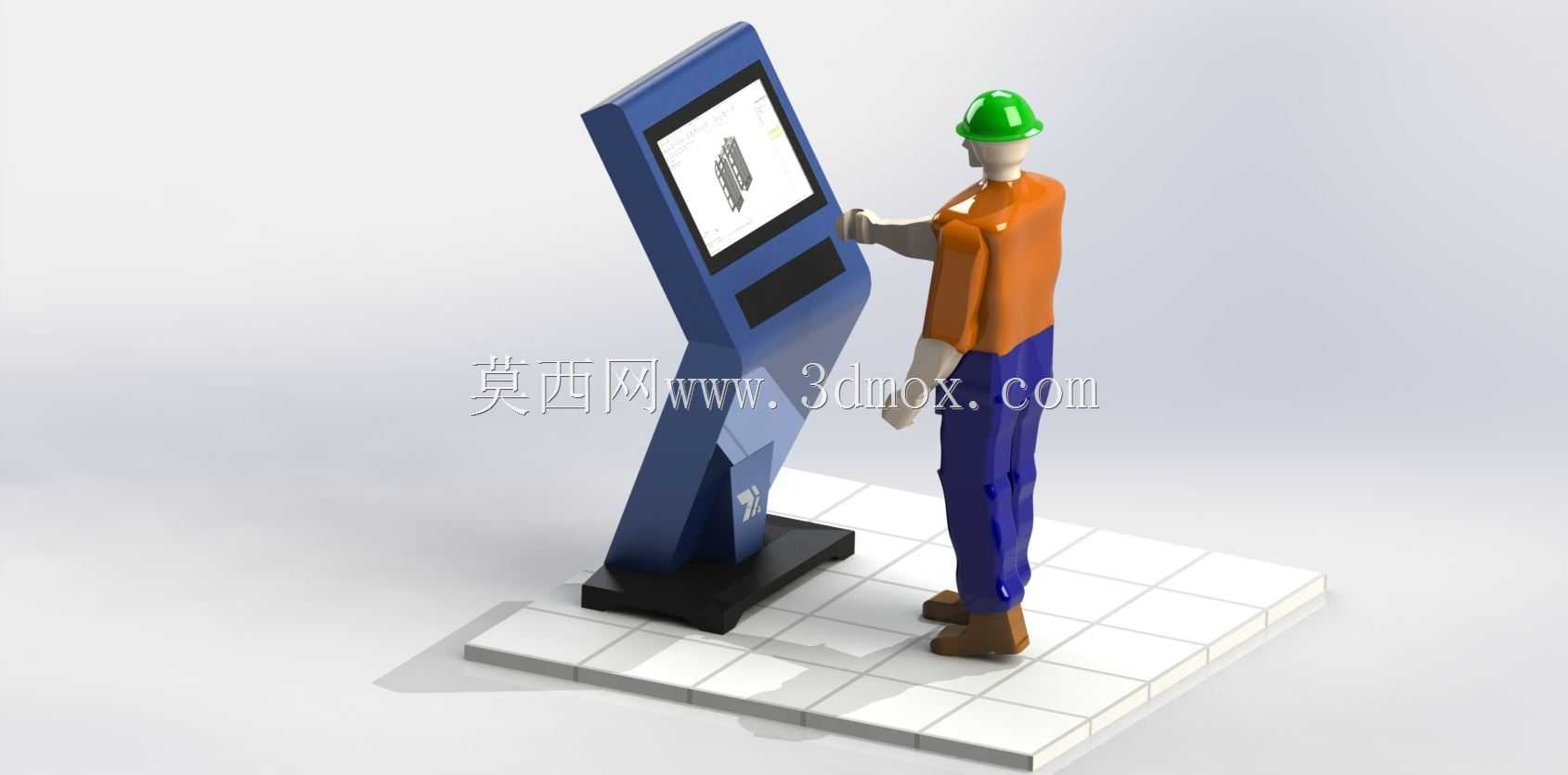  e-kiosk Monitor Layar 