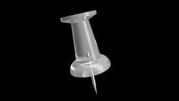 <p> thumbtack / pushpin < / p>