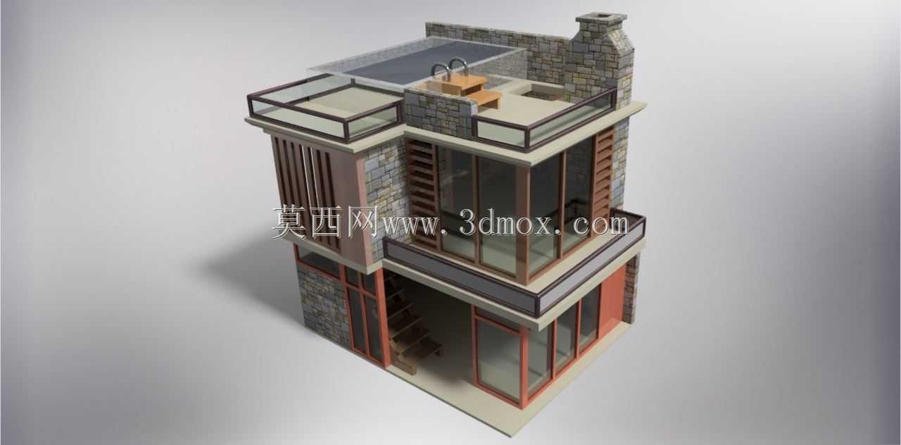 ���� 3D DIY ΢��ģ��