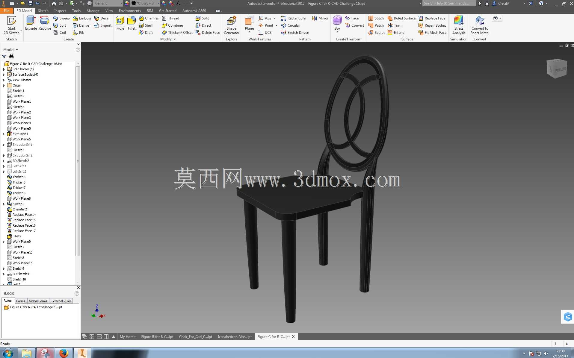 ��ϯ - /r/CAD ��ս�� 16 �� Figure C