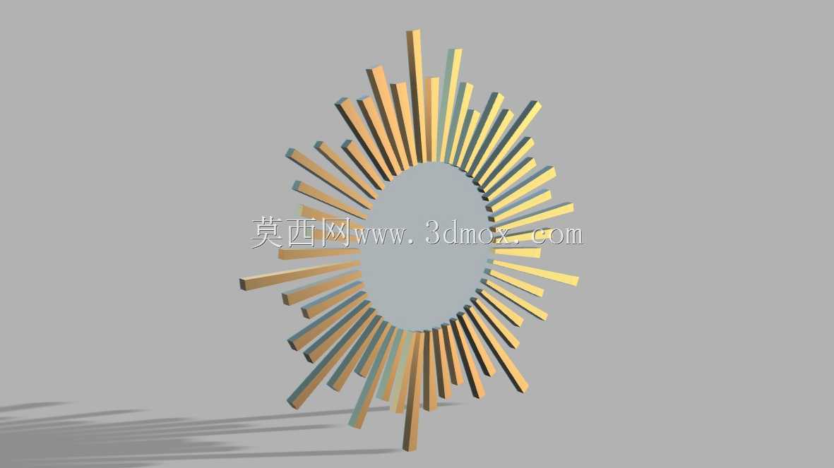 3d Sunburst 