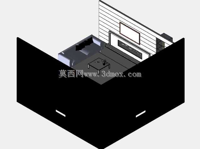 壁炉和整个房间的渲染 - 尽情享受吧!