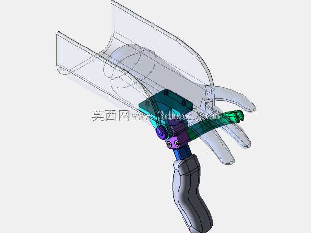 部分手部截肢的拇指装置