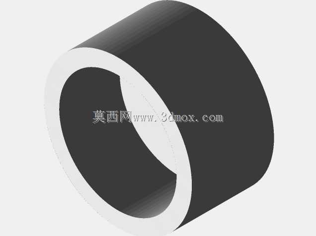 旋转透光立方体