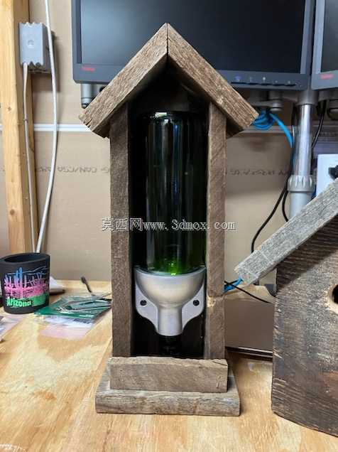 葡萄酒瓶喂食器支架