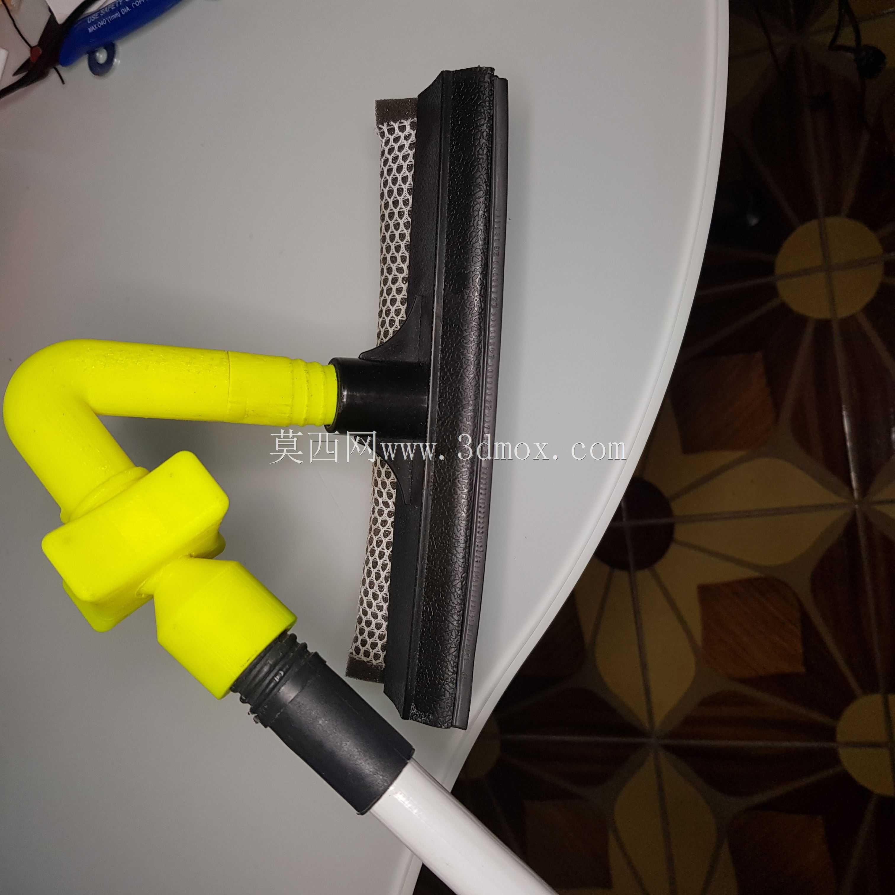 玻璃清洁剂3D窗户