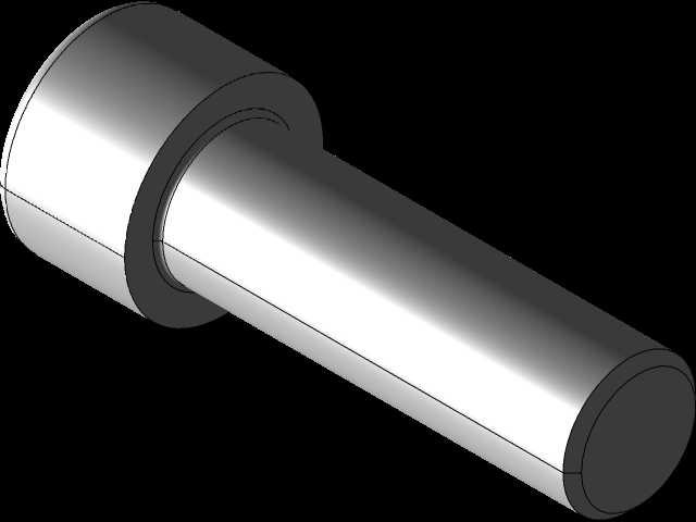 DIN 912-伊姆布斯Civata Kütüphanesi M3至M30内六角圆柱头螺钉M3至M30-基本cad模型