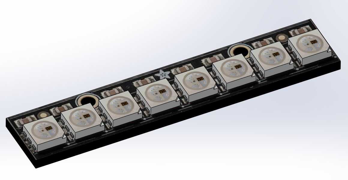 NeoPixel Stick-8 x WS2812 5050 RGB LED