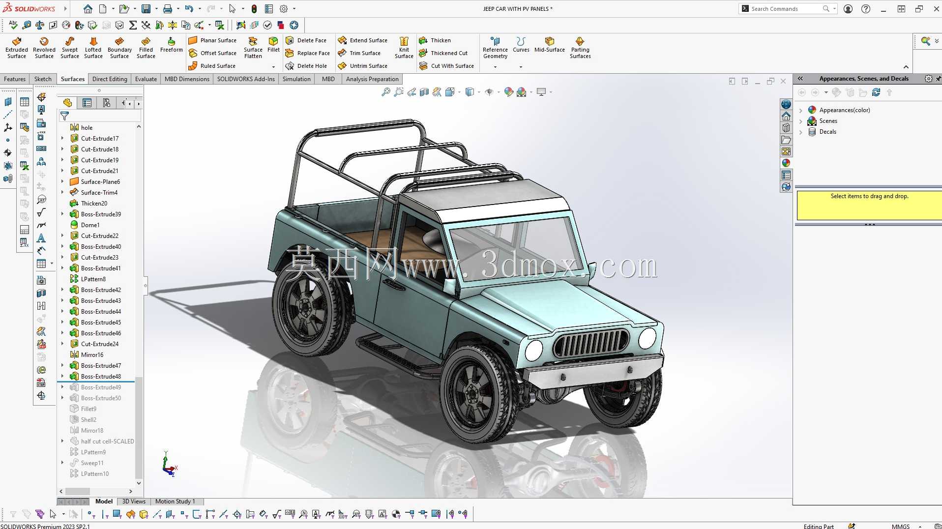Jeep Wrangler ȫ�ߴ�ģ��