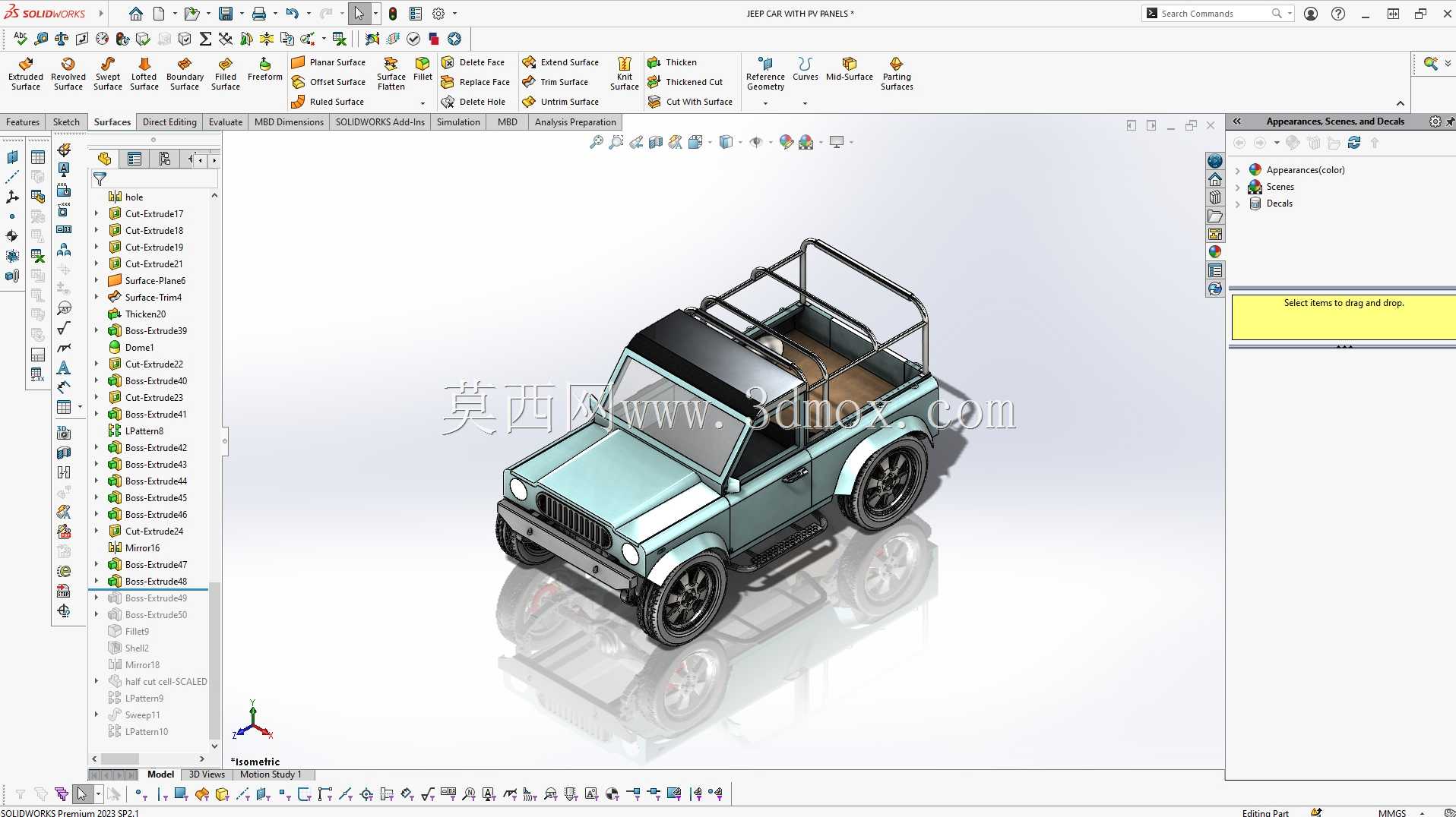 Jeep Wrangler ȫ�ߴ�ģ��