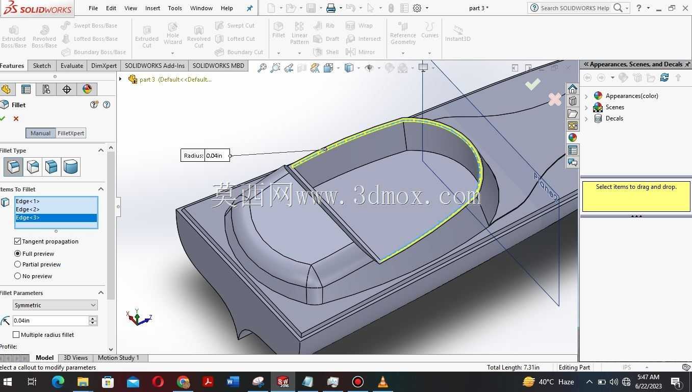 SolidWorks �еĴ������