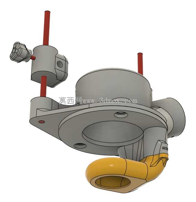 80mm主轴集尘器