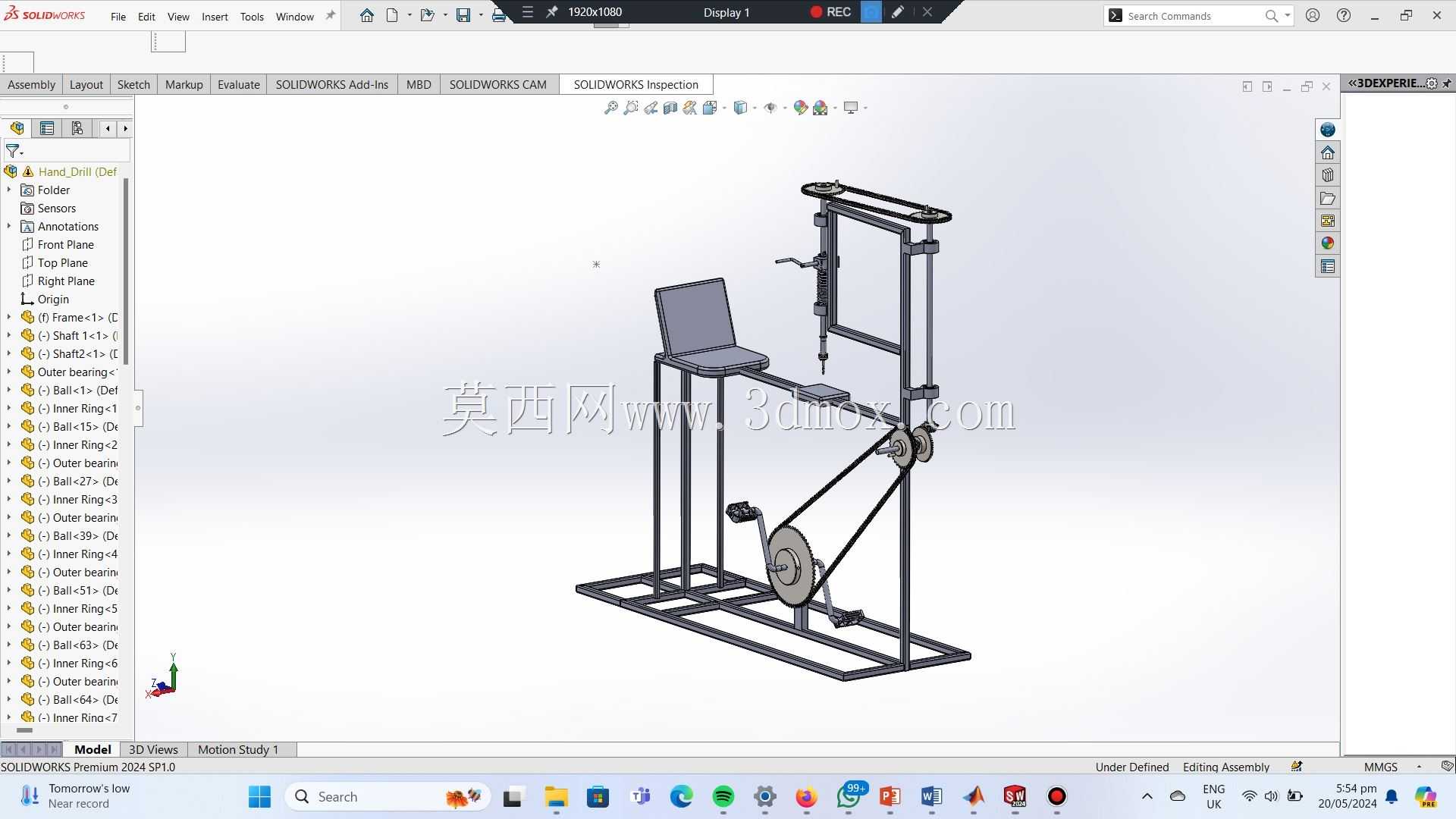 �ֳ�ʽ��ͷ -  SolidWorksģ��