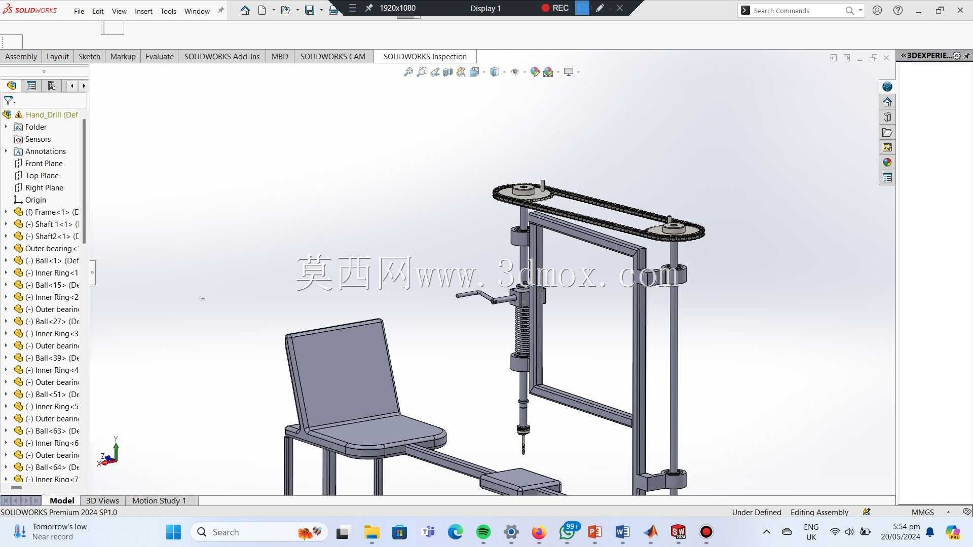 �ֳ�ʽ��ͷ -  SolidWorksģ��