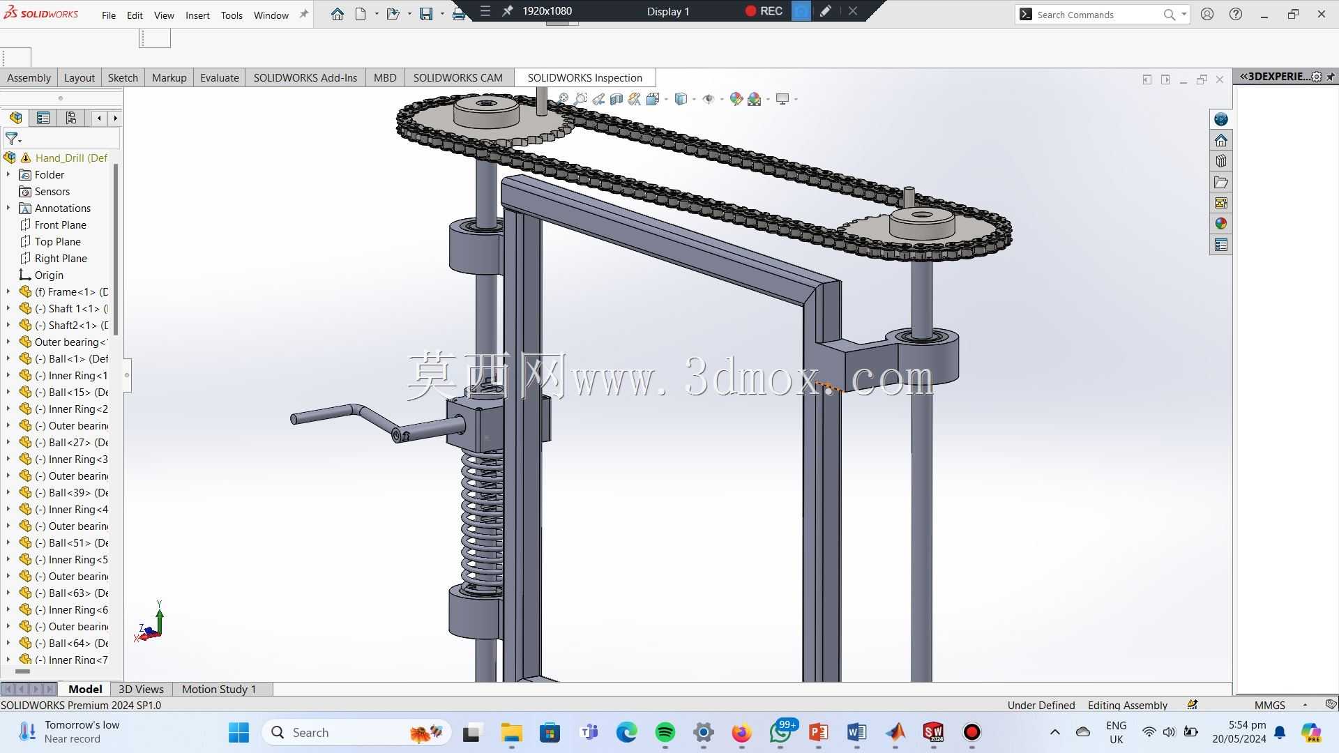 �ֳ�ʽ��ͷ -  SolidWorksģ��