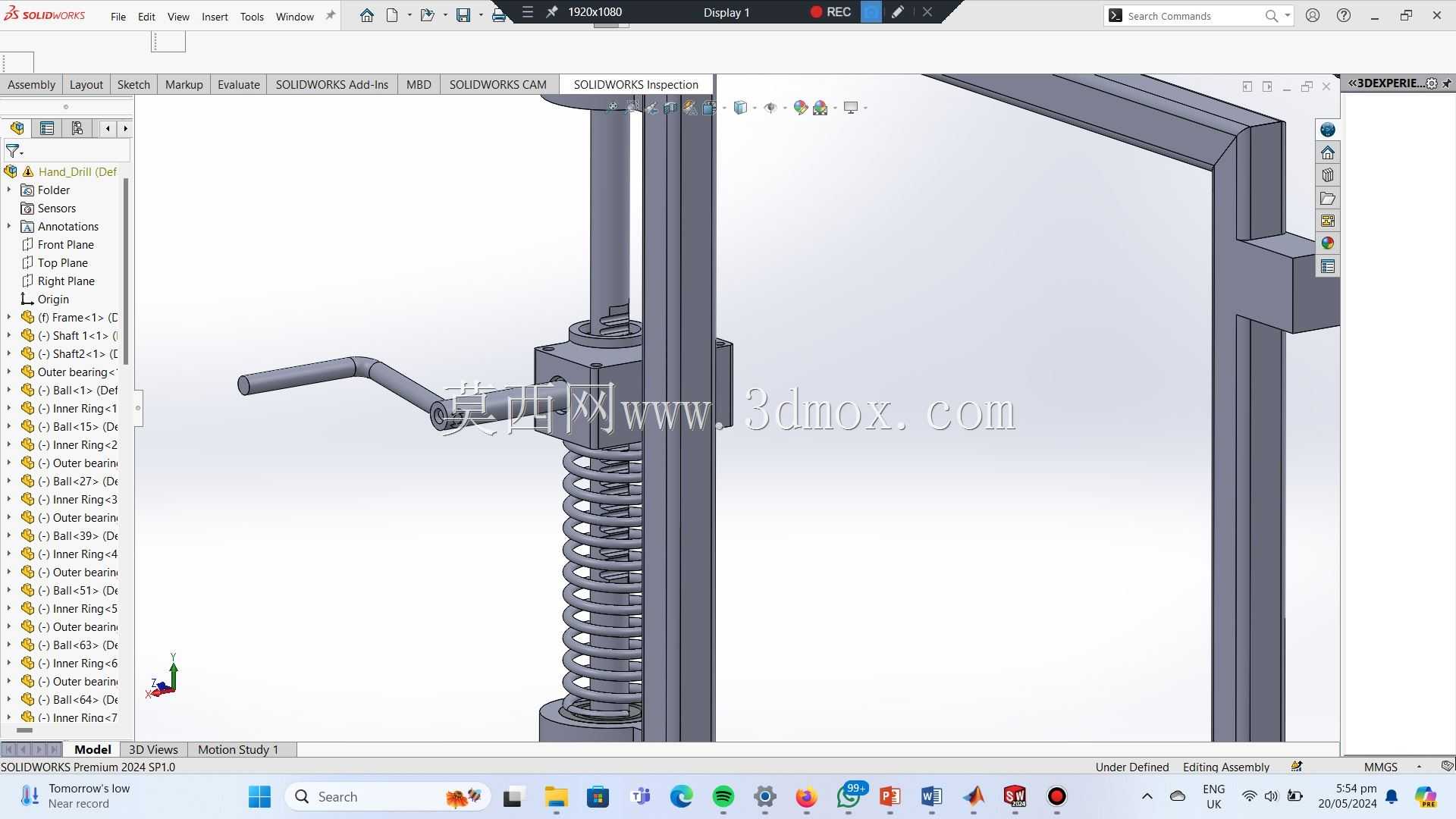 �ֳ�ʽ��ͷ -  SolidWorksģ��