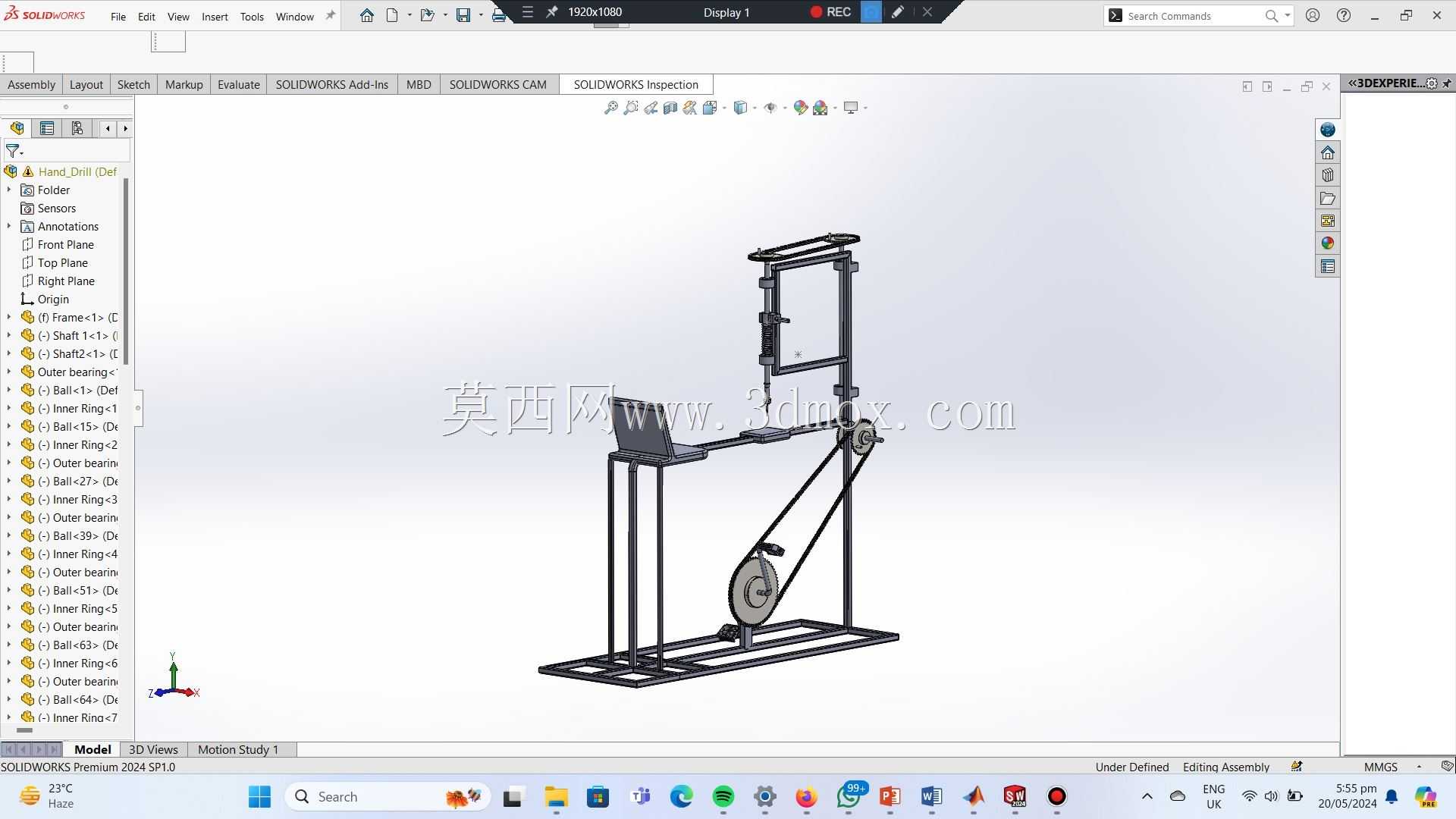 �ֳ�ʽ��ͷ -  SolidWorksģ��