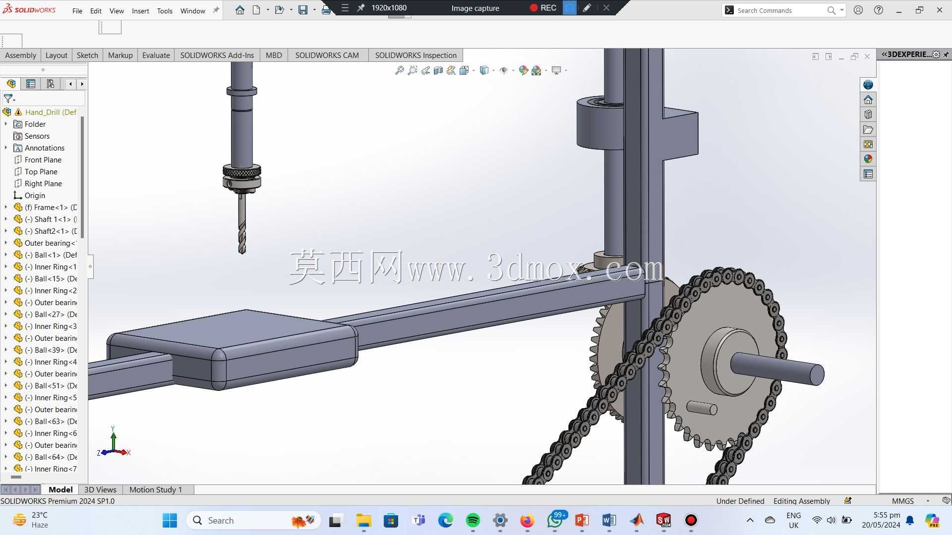 �ֳ�ʽ��ͷ -  SolidWorksģ��