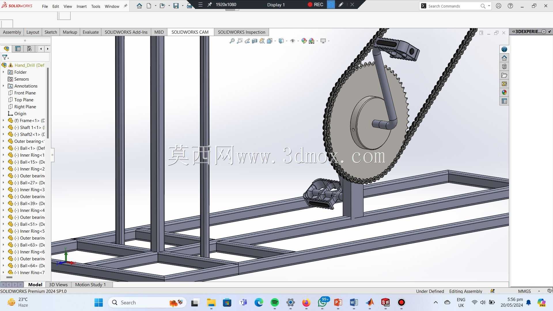 �ֳ�ʽ��ͷ -  SolidWorksģ��