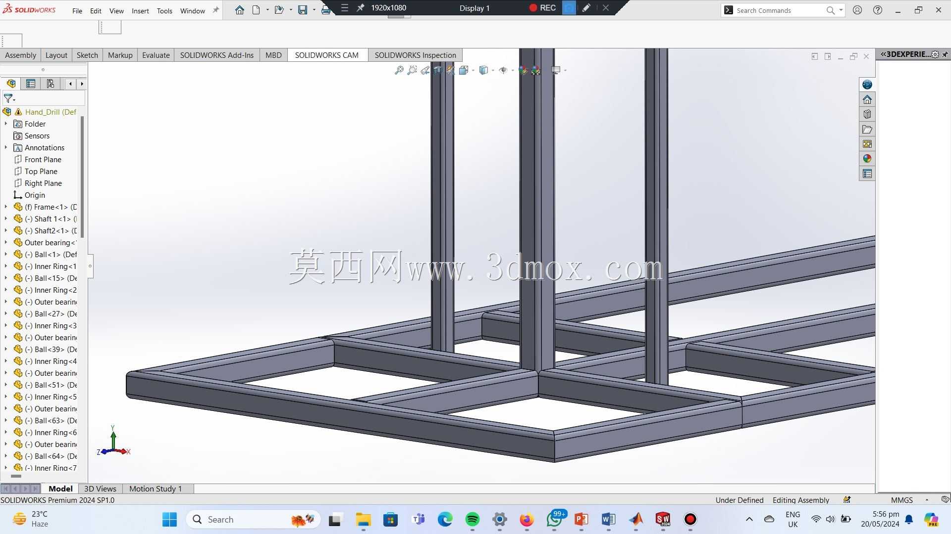 �ֳ�ʽ��ͷ -  SolidWorksģ��