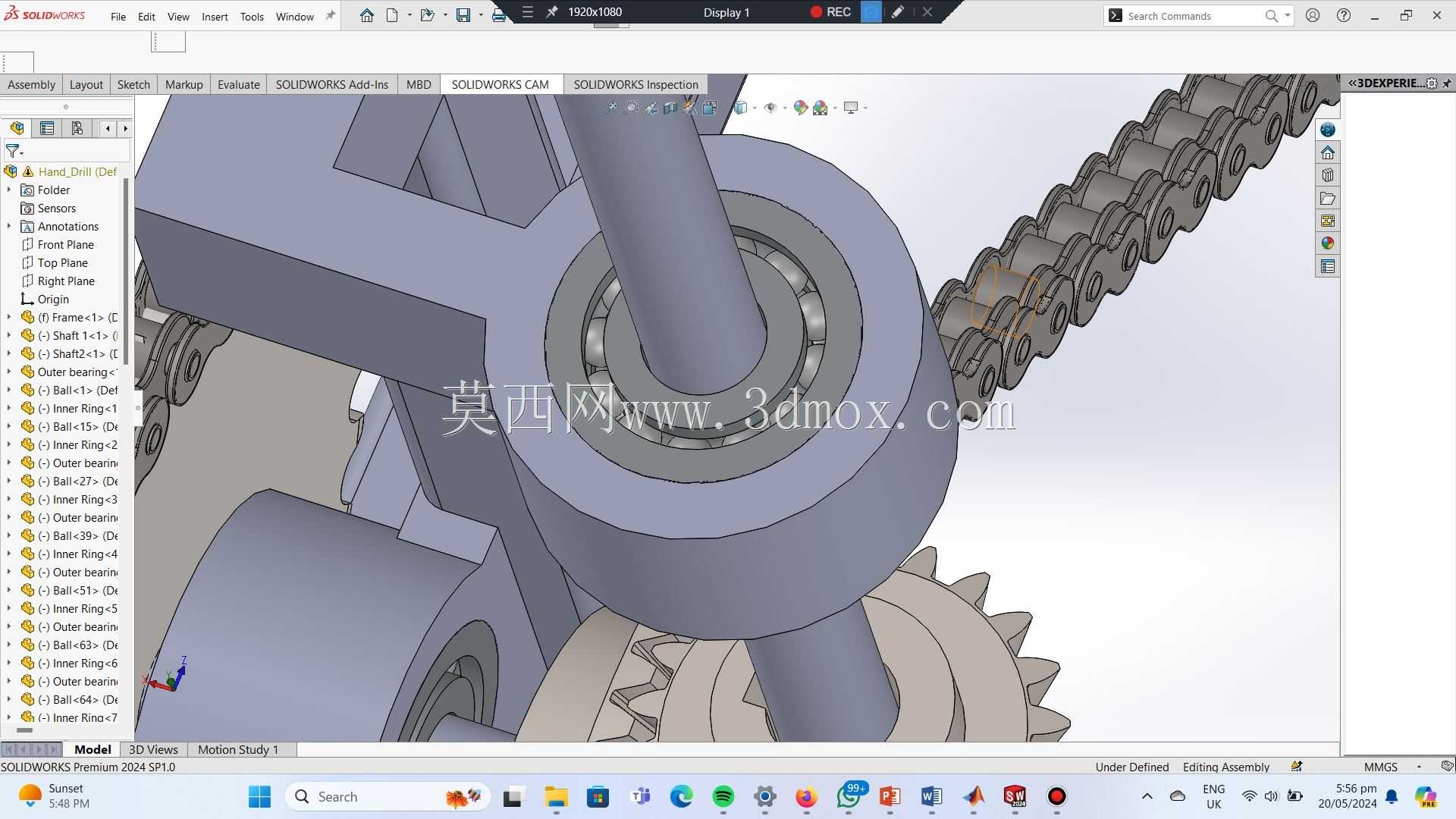 �ֳ�ʽ��ͷ -  SolidWorksģ��