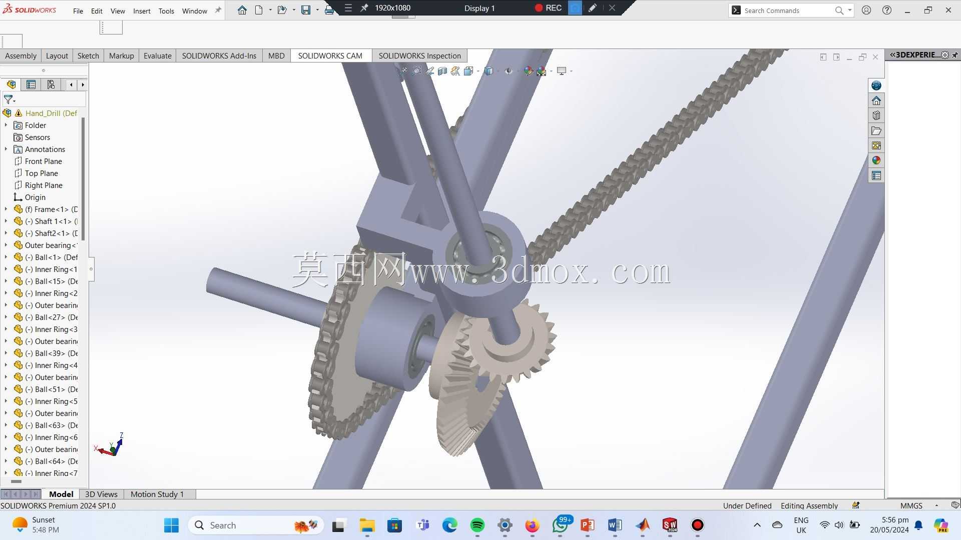 �ֳ�ʽ��ͷ -  SolidWorksģ��