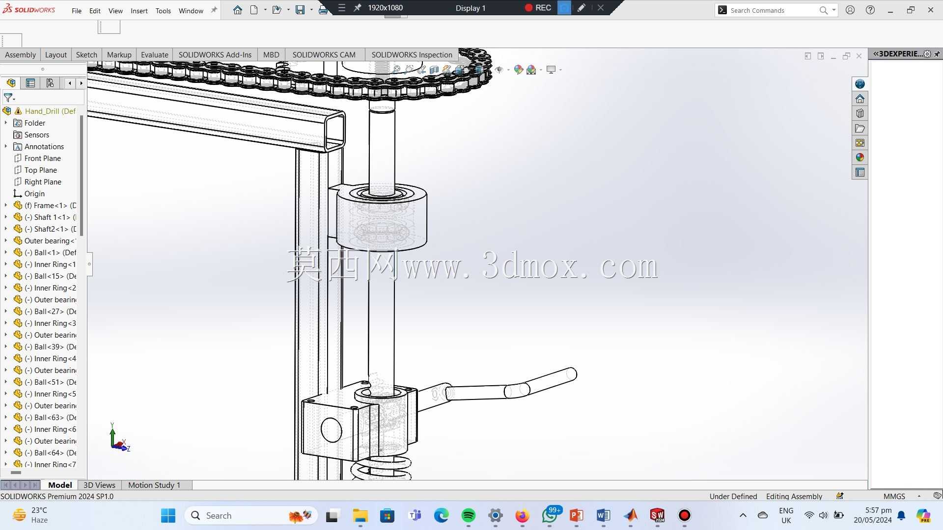 �ֳ�ʽ��ͷ -  SolidWorksģ��