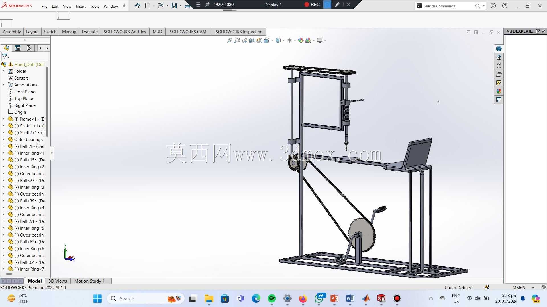 �ֳ�ʽ��ͷ -  SolidWorksģ��