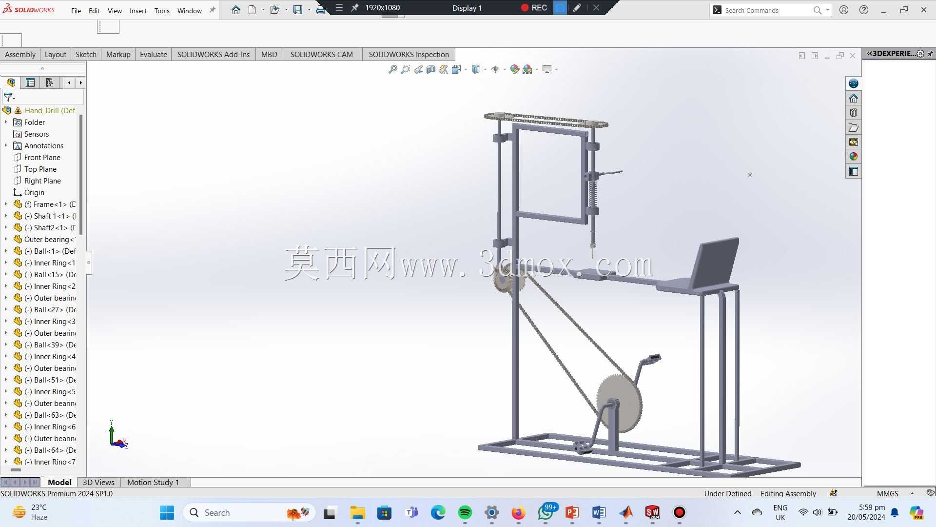 �ֳ�ʽ��ͷ -  SolidWorksģ��