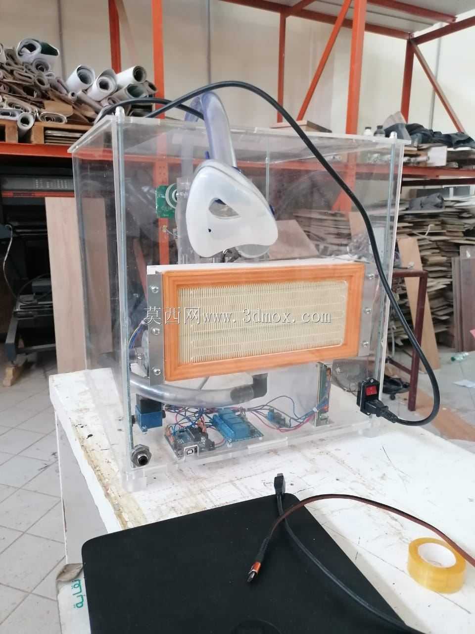  Respiratoire Artificielle en plexiglass 