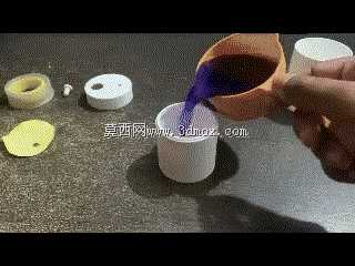泄漏测试的泄漏测试拟合圆柱生物反应器3D可重复使用,可回收和模块化