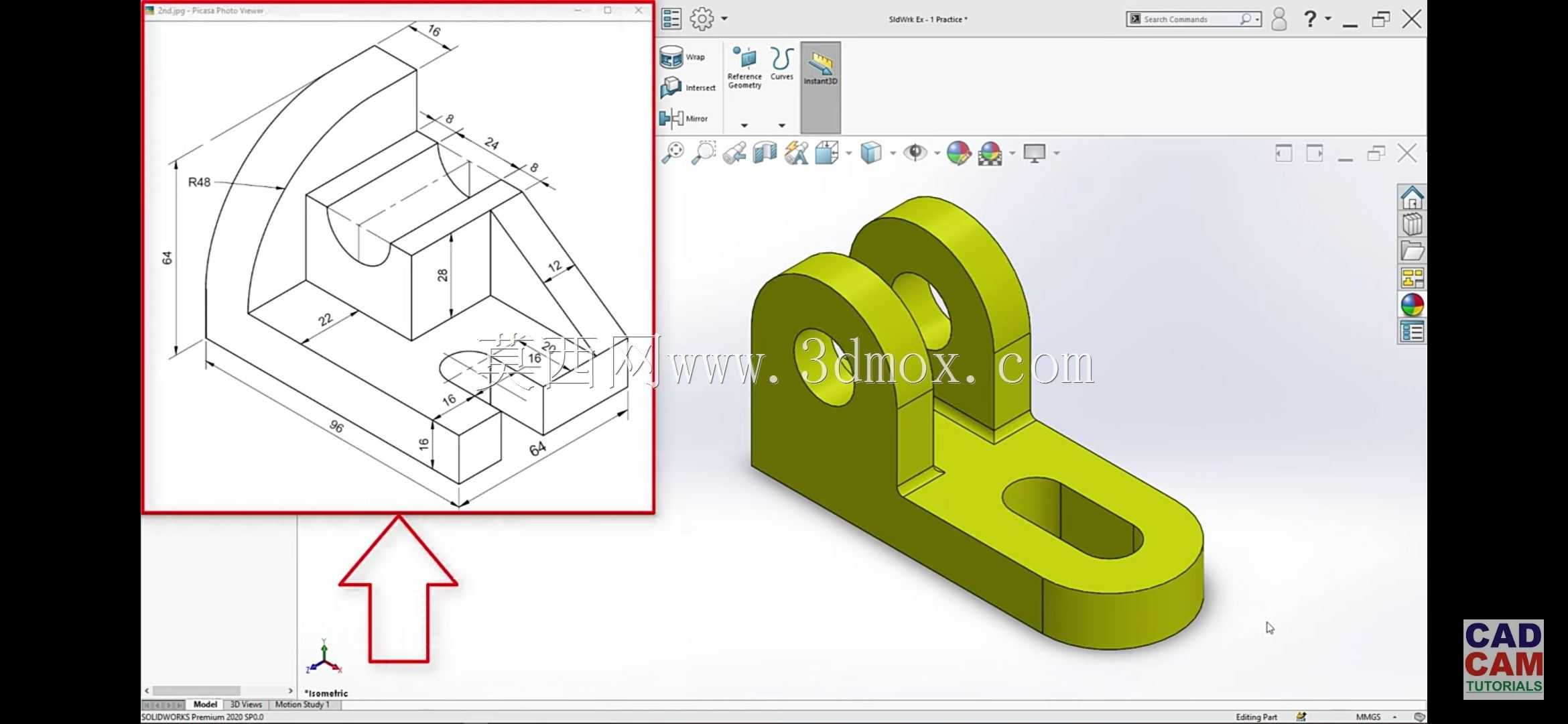 SolidWorks��ҵ���3D