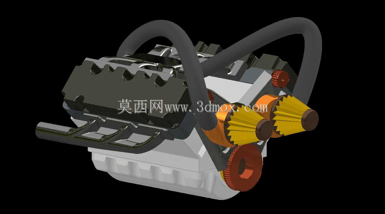 V6双涡轮增压发动机