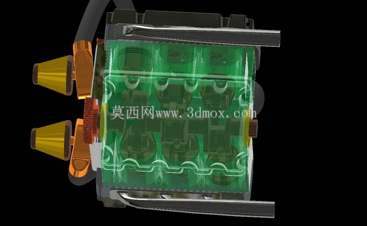 V6双涡轮增压发动机