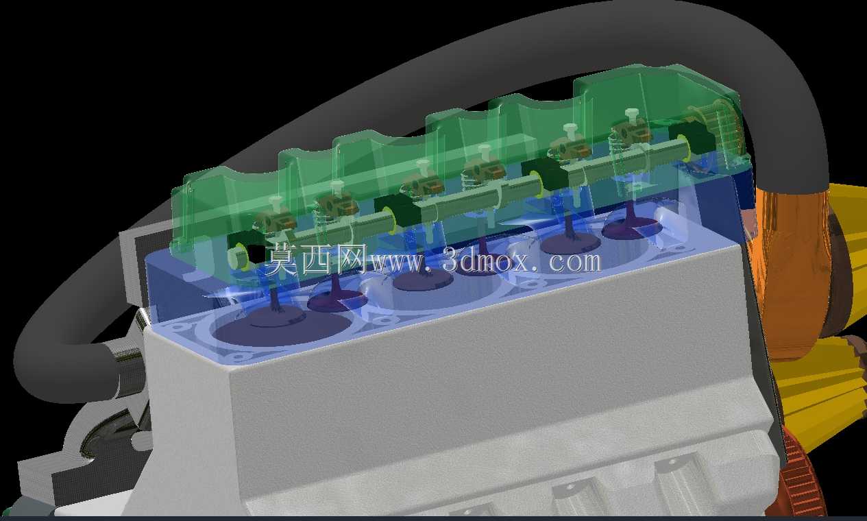 V6双涡轮增压发动机