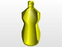 Garrafa Pet 3D - Autocad 2009