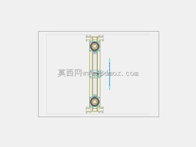 水门齿轮头总成